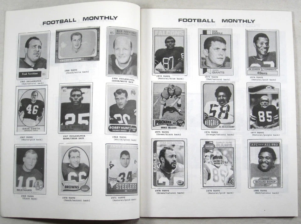 VINTAGE DELLAFERAS' FOOTBALL MONTHLY November 1989 BOB LILLY Volume 1 No. 6 - Image 3 of 4