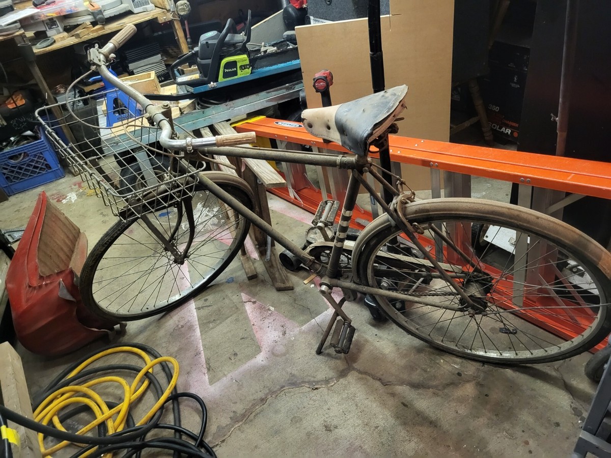 Rare 1960s Hercules Nottingham Vintage 3-Speed Cruiser Bicycle