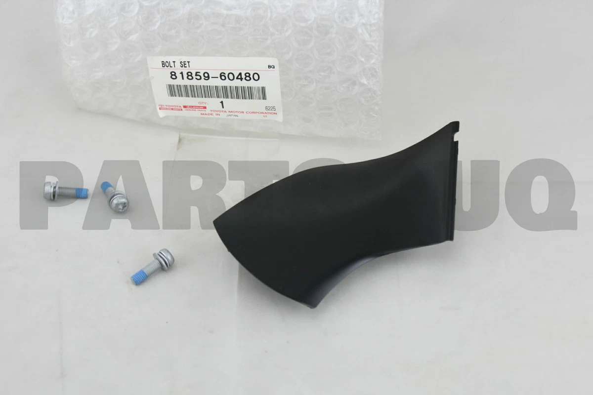 8185960480 Genuine Toyota COVER, OUTER MIRROR HOLE, RH 81859-60480 