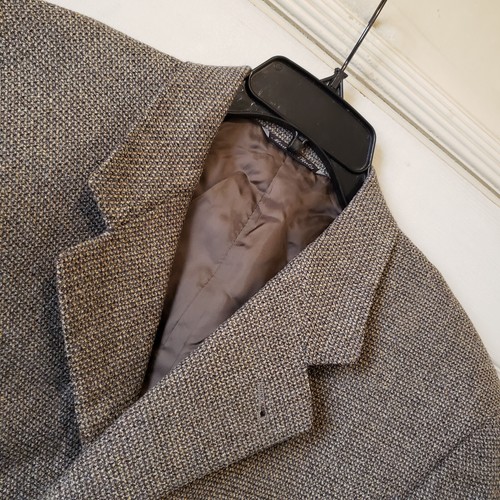 Canali Blazer Men 50R IT 40R US Brown Wool Cashmere Career Sport Coat Jacket - Picture 3 of 19