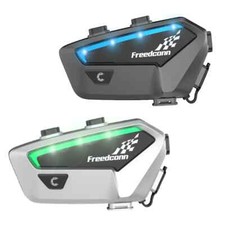 Motorcycle Intercom Helmet Headset Freedconn FX 10 Riders Pair Other Brands
