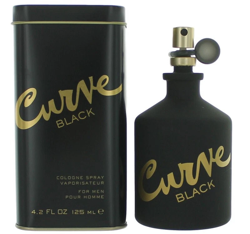 Curve Black By Liz Claiborne Men 4.2 oz 125 ml Cologne Spray In