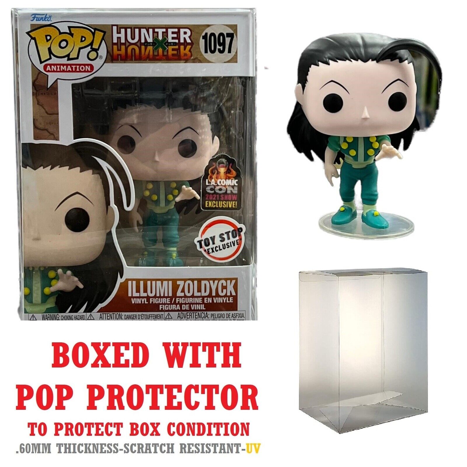 Figurine Funko Pop Animation Hunter X Hunter Illumi Avant-première FNAC -  Figurine de collection - Achat & prix