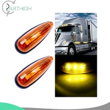 For 2011 International Harvester LoneStar 10.8L 2x Yellow Side Marker Light
