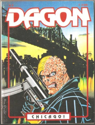 FUMETTO DAGON 2 CHICAGO! AGOSTO 1994 EDITORE B.B.D.PRESS