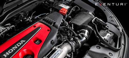 Eventuri Carbon Fibre Air Intake Kit - fits Honda Civic Type R FK8 - Picture 5 of 8