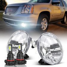 Clear Lens Driving Fog Lights Kit For 2015-2020 Chevy Colorado With 5202 Bulbs