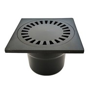 Bodenablauf 150x150mm Hofablauf Badablauf Duschablauf Balkonablauf Keller