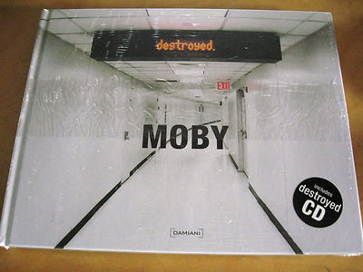 MOBY: Destroyed ### CD + BILDBAND Hardcover Photobook # NEU & OVP # 