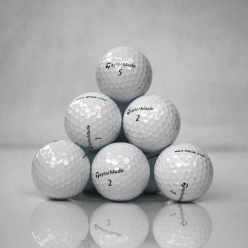 50 TaylorMade TP5X Used Golf Balls 4A (AAAA) Grade - FREE SHIPPING