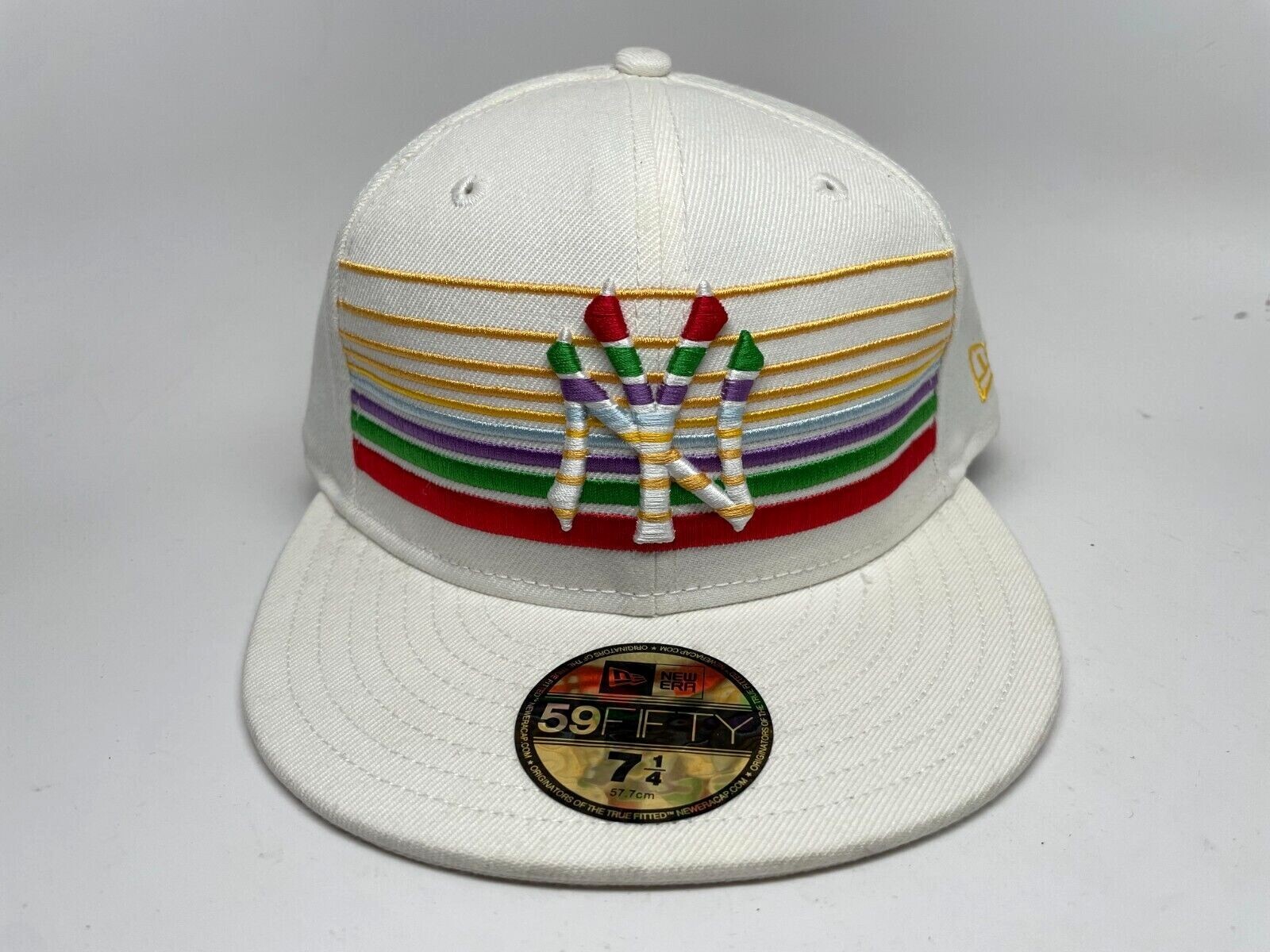 new york yankees rainbow hat