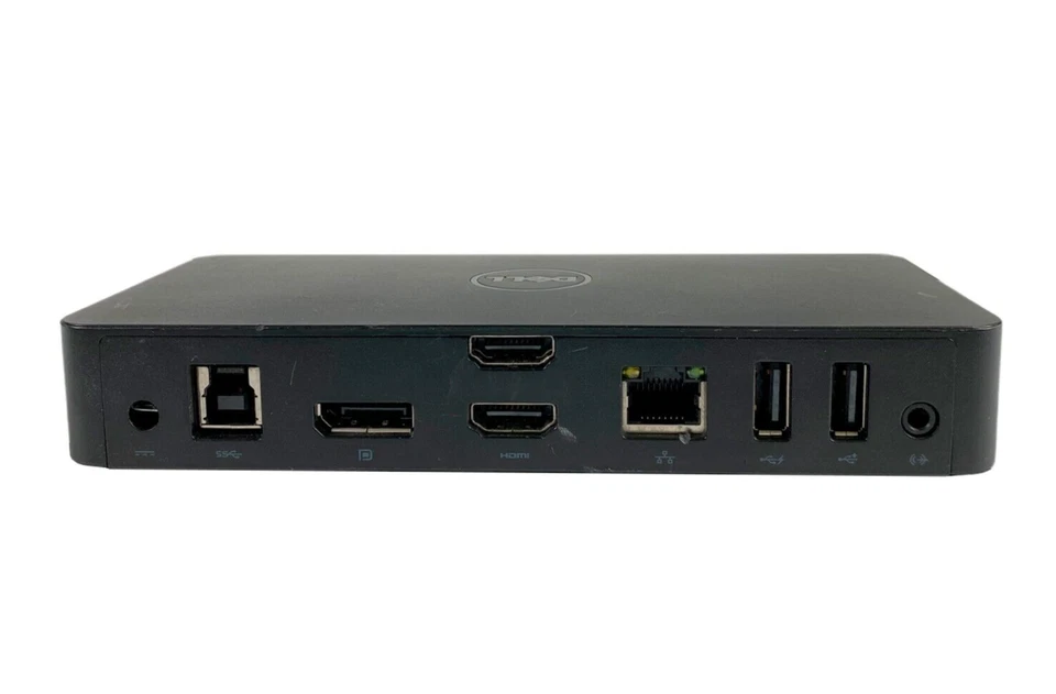 Dell D3100 Universal USB 3.0 Ultra HD 4K Triple Pantalla Soporte Estación de Acoplamiento Foto 4 de 4