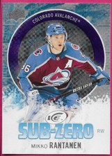 2023-24 Upper Deck Ice Hockey MIKKO RANTANEN #SZ-17 Sub-Zero