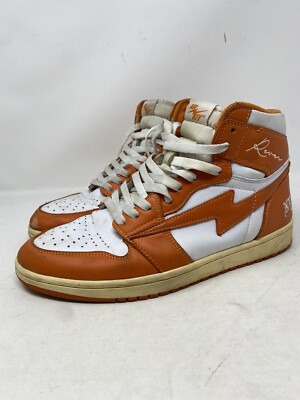 Reves Paris x AIR KIY 85 HI size Orange White SailNY New York City Kool Sz  10