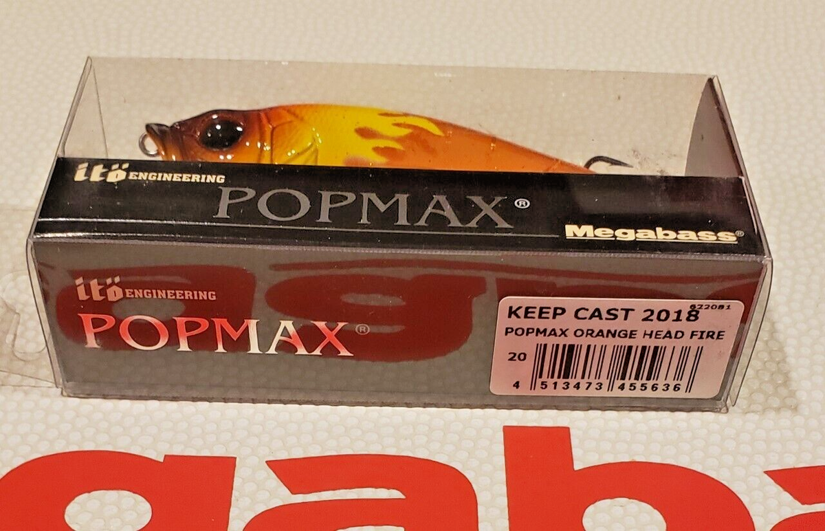 POPMAX KEEP CAST 2018 MUSTANG メガバス WOW! Megabass POPMAX KEEP CAST 2018 