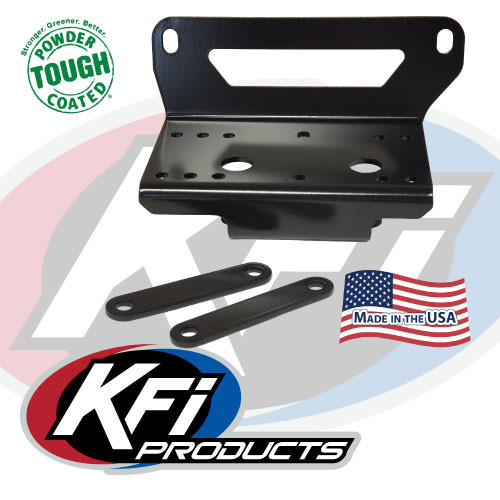 3500LB All Balls Synthetic Winch/Mount John Deere Gator XUV 590E/590i/590M & S4 - Picture 2 of 2