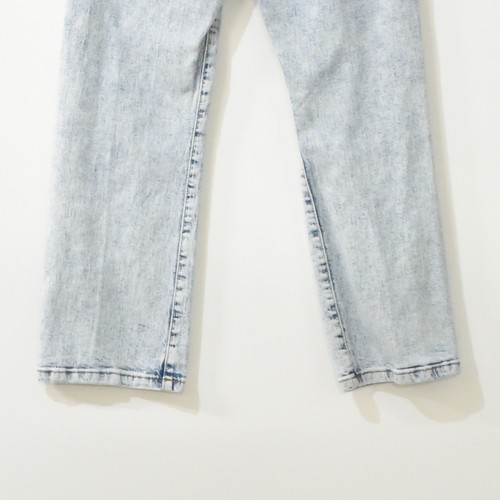 Art Class Girl Blue Denim Wide Leg Jeans Hi-Rise Distressed Light Wash Casual 12 - Picture 4 of 5