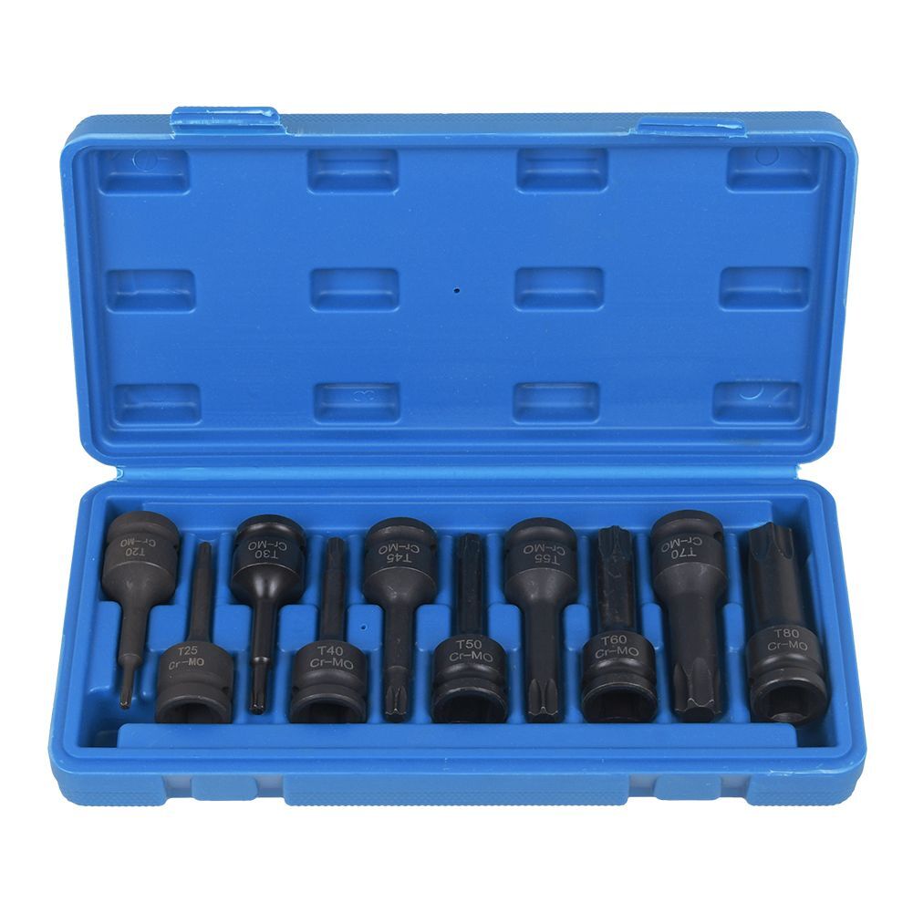 Punte Trapano Percussione T25 Torx Set Punte Trapano A Percussione T25 Torx - 10 Pezzi Da 50 Mm, Marca SabreCut, Professionali Attrezzi Per Fai-da-te - Foto 5