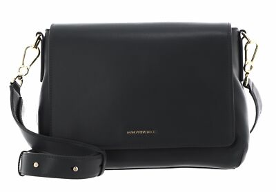MANDARINA DUCK Luna Shoulder Bag With Flap Schultertasche Tasche Iron Gate Gold