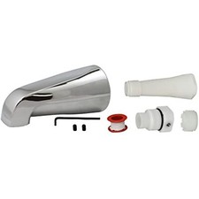 Plumb Pak PP825-33 PP825 Universal Fit Bath Tub Spout, without Diverter,