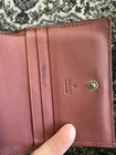 Portefeuille en toile antique Gucci rose GG Supreme Blooms enduit rose