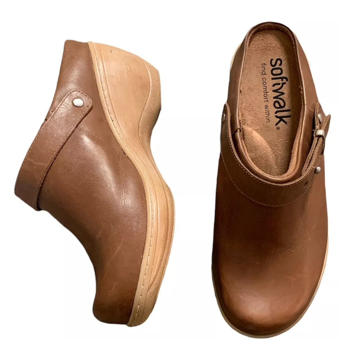 Softwalk clogs and mules sale