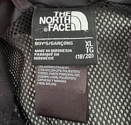The North Face Jacket Full Zip Lightweight Windbreaker Boys XL 18-20 - Picture 4 of 6