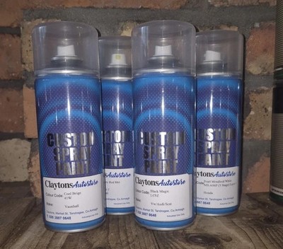 RÖTLICHBLAU 65C FÜR SUBARU AEROSOL SPRAY LACK 400ML X4