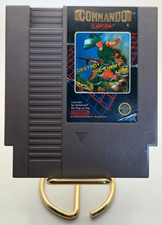 Commando NES Nintendo 5 Screw Authentic Cleaned Tested Working Cartridge