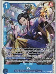 Izo ST22-002 Super Rare - Starter Deck 22: Ace & Newgate (One Piece TCG)