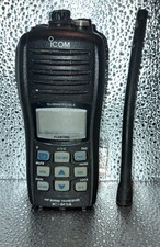 ICOM IC-M34 Floating Submersible VHF Marine Radio Transceiver Untested