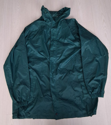 Regatta wasserdichte Jacke Herren 2XL UK 46'' grün leicht verstaubar Regenmantel