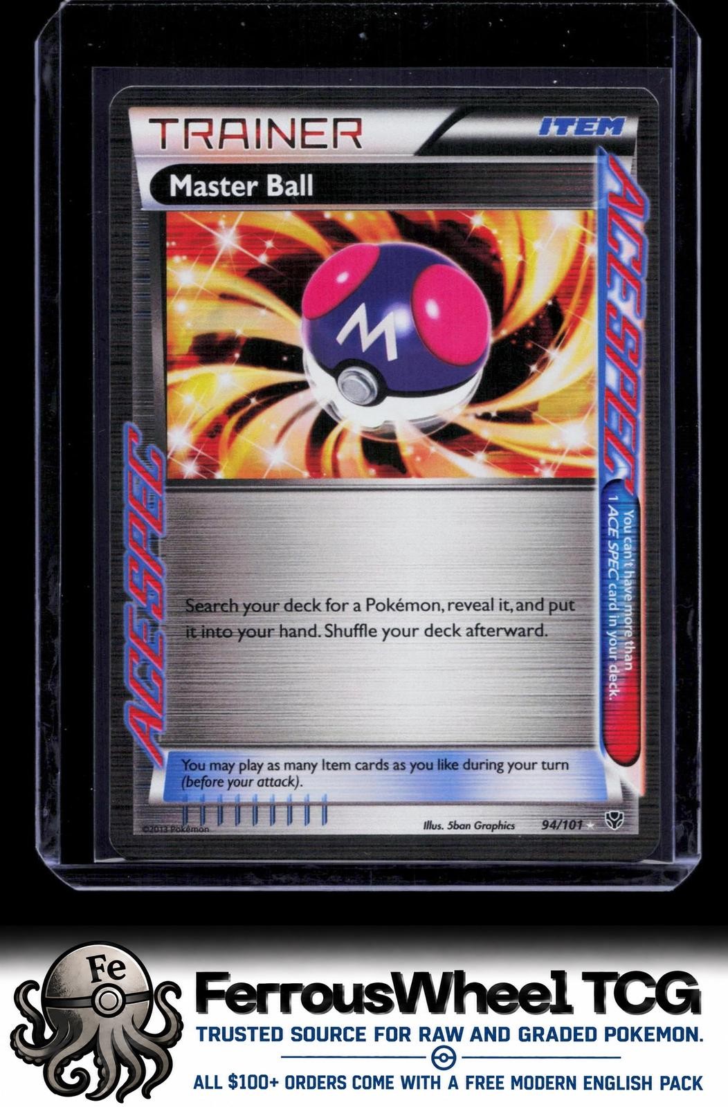 Master Ball 94/101 - Plasma Blast - (LP)