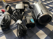  Used JVC Victor Everio GZ-HM460-S video camera 40x zoom silver tested japan