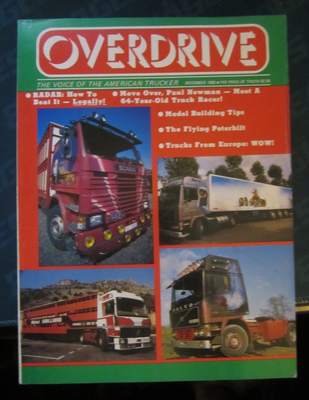 Overdrive Magazine December 1983 Voice of American Truckers | eBay