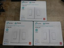 lot 3 TP-Link Kasa Smart HS210 3-Way WiFi Dimmer Switch Kit US HS210 KIT In Box