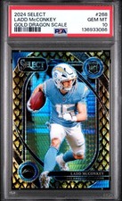 2024  SELECT #268 LADD McCONKEY GOLD DRAGON SCALE 7/10