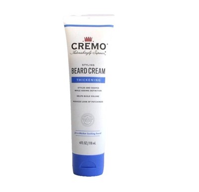 Cremo Styling Beard Cream Thickening Builds Volume 4 fl oz