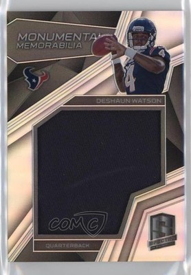2017 Panini Spectra Monumental Memorabilia /199 Deshaun Watson #19 Rookie RC 0c6
