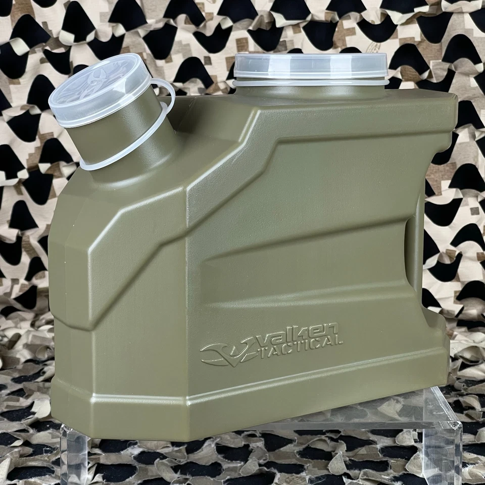 NUEVO Camión de paintball redondo Valken Tactical Square 1000 - Oliva Foto 2 de 4