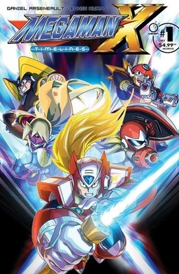 MEGA MAN X TIMELINES #1 (ONE SHOT) CVR E- INC 1:5-JEFFREY CHAMBA CRUZ VARIANT