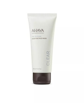 AHAVA Time To Clear Purifying Mud Mask Face 100ml/3.4floz *NIB* RV$39 EXP: 4/27