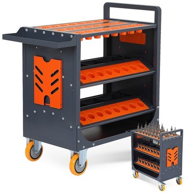 Tool Cart 40Taper Tool Holder CNC Tool Cart CAT40 tool trolley BT40 56 Capacity