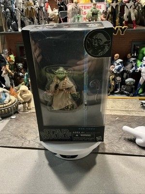 Star Wars Black Series YODA #06 Blue Line DAGOBAH Lightsaber Cane Snake BOX BUMP