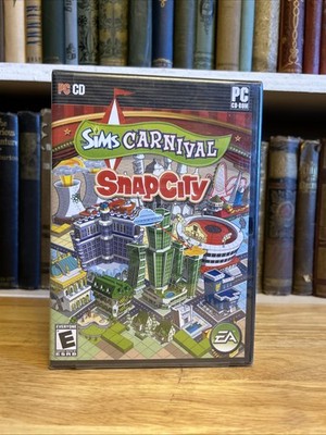 The Sims Carnival SNAP CITY SnapCity PC Game Brand New SEALED