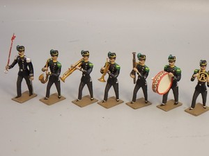 fantassin des chasseurs alpins en tenue d'hiver (blanc