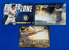 (3)  1999 Topps Stadium Club Mark McGwire Power Zone Baseball Insert Cards