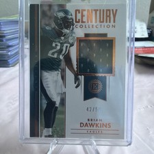 2018 Panini Encased - Century Collection Brian Dawkins #CC-BD /50 (MEM)