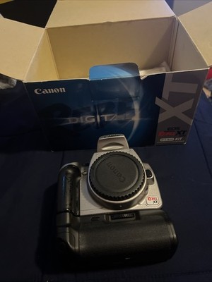 Canon EOS Digital Rebel XT 350D with Battery Grip and adapter - No kit lenses