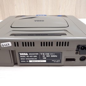 Sega Saturn Gray Console bundle with 2 Virtua Gun Controllers & 3 Games Japan